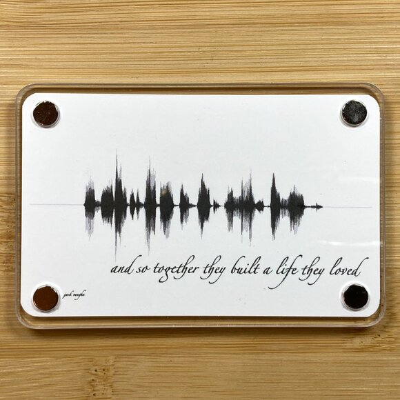 And So Together They Built A Life They Loved Soundwave Magnet - Picture 2 of 6